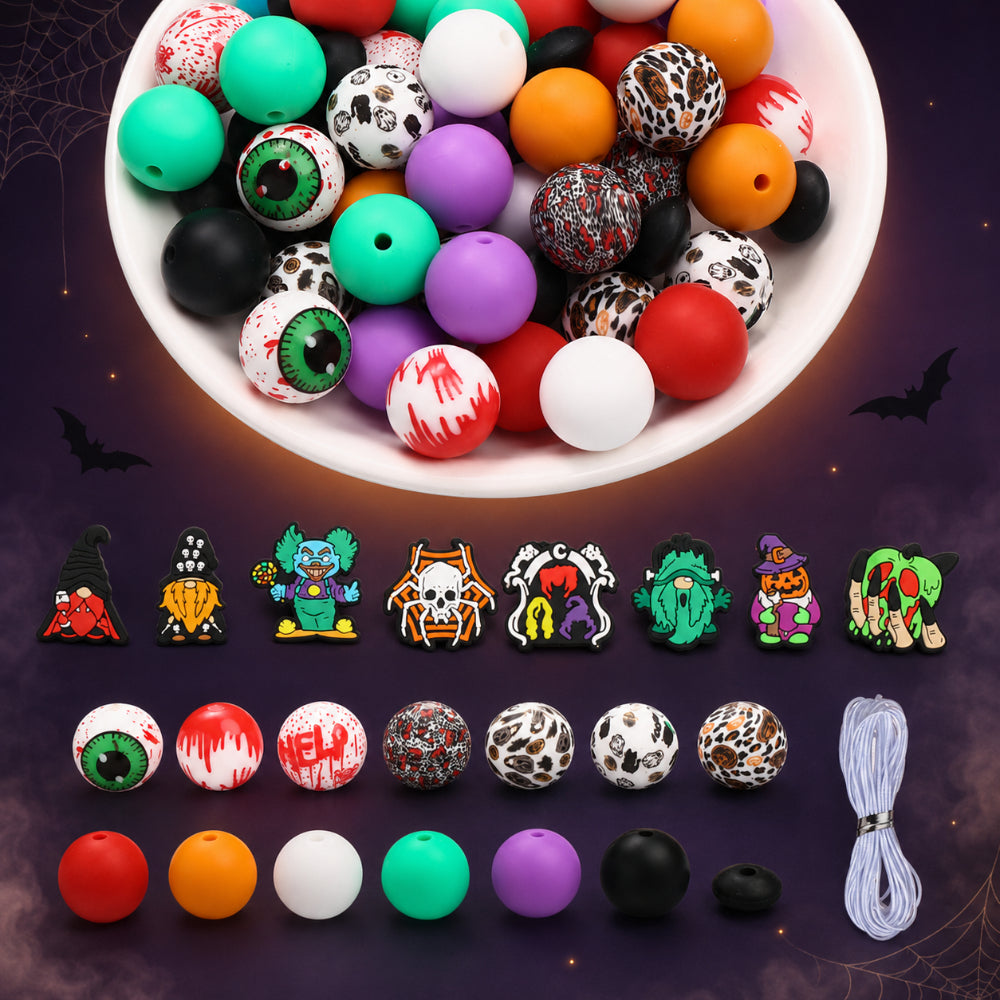Halloween Silicone Bead Set