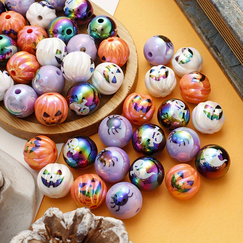 10pcs 15-16mm Halloween AB Acrylic Beads