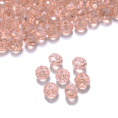 10mm Colored Cylindrical Glass Spacer Beads