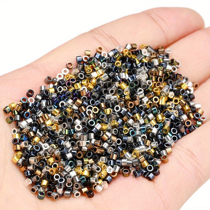 Antique Metal Plated Rice Beads