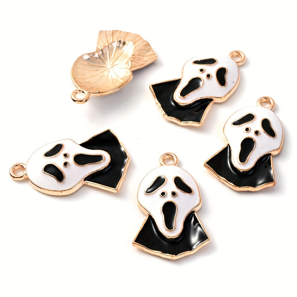Halloween Alloy Enamel Pendants