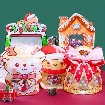 9/10-Piece Random Christmas Gift Bag Set