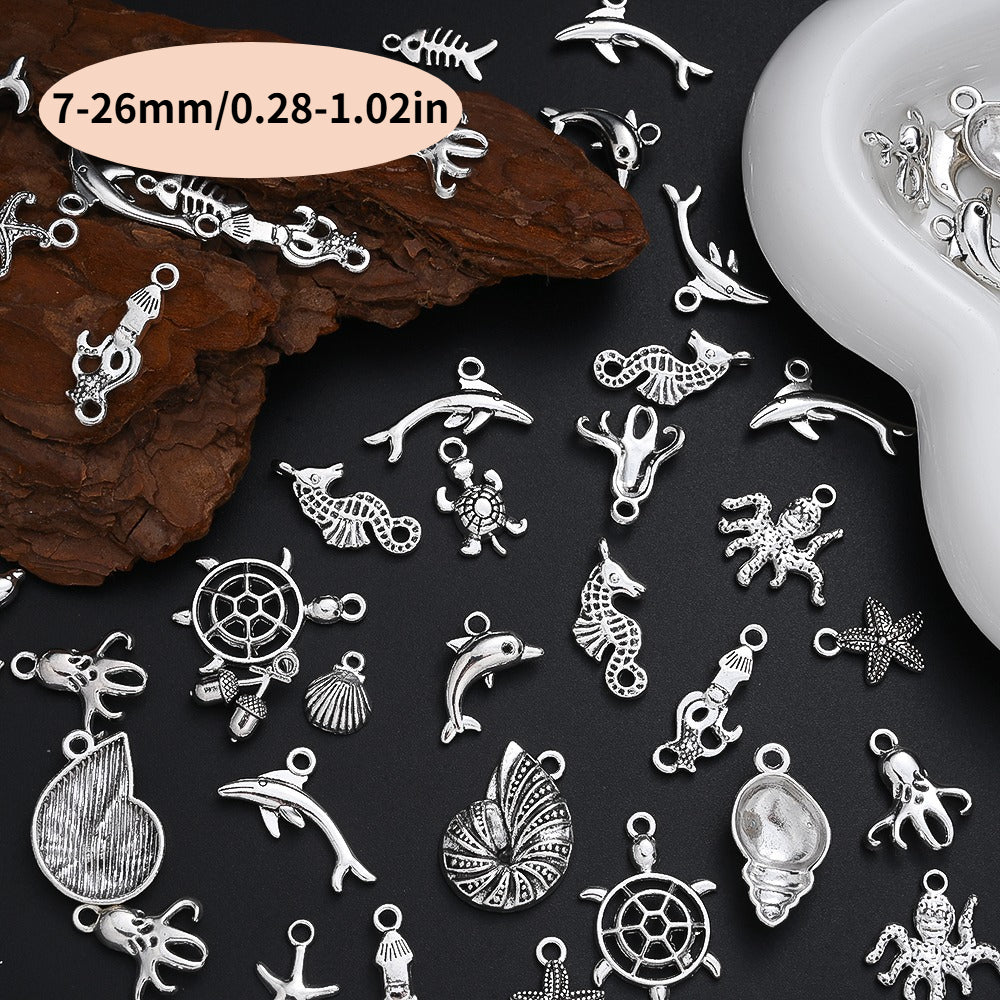 Sea Life Alloy Pendants