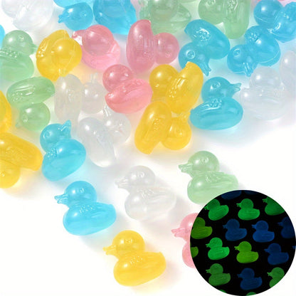 Luminous Resin Duckling Miniatures