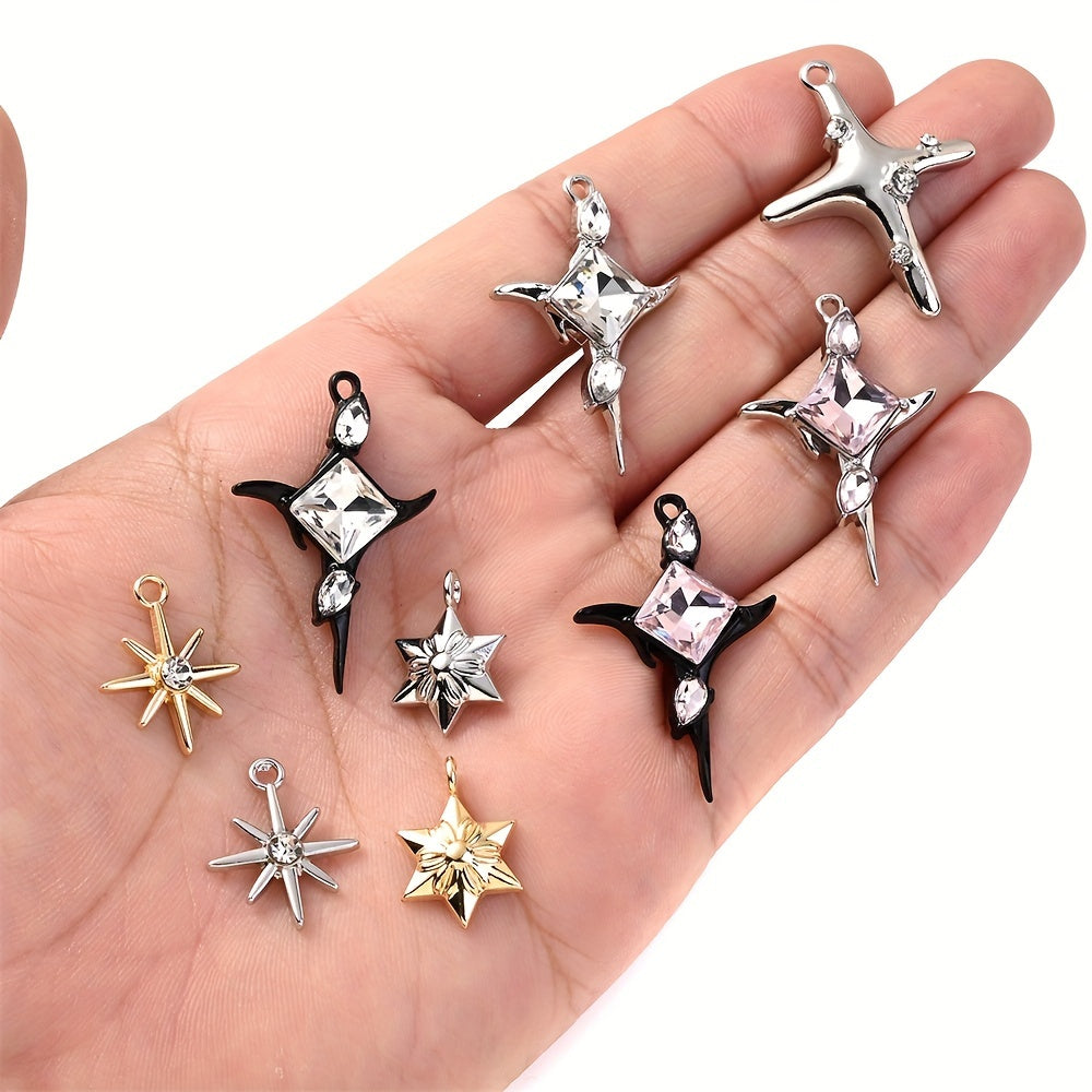 Ramadan Rhinestone Alloy Pendants