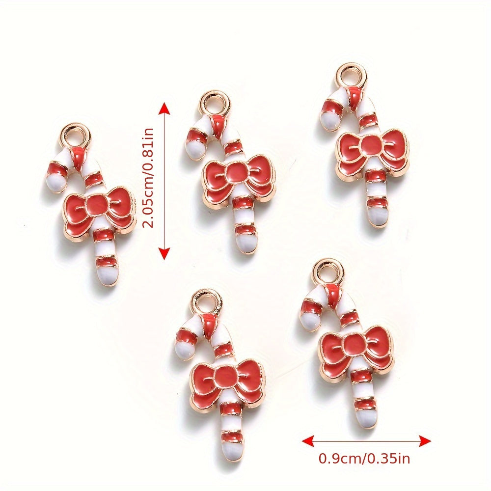 Mixed Metal Christmas Pendants