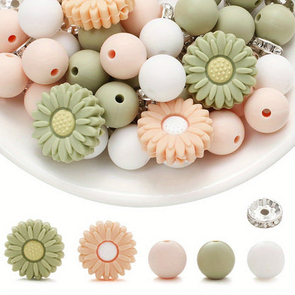 Daisy Series Silicone Beads