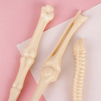15-Piece Imitation Bone Shape Ballpoint Pens