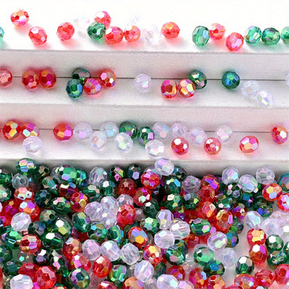 1000/2000pcs Christmas Acrylic Corner Beads
