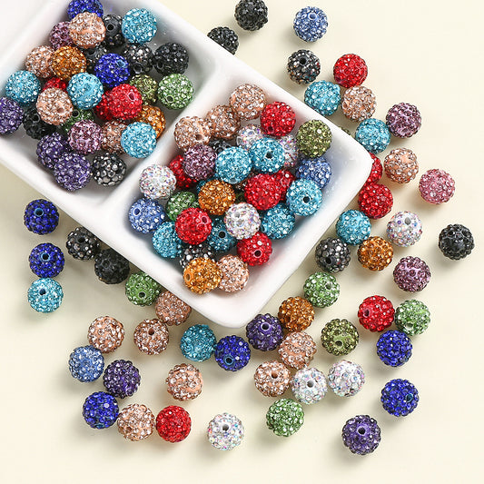 Mixed Color Glass Decorative Beads