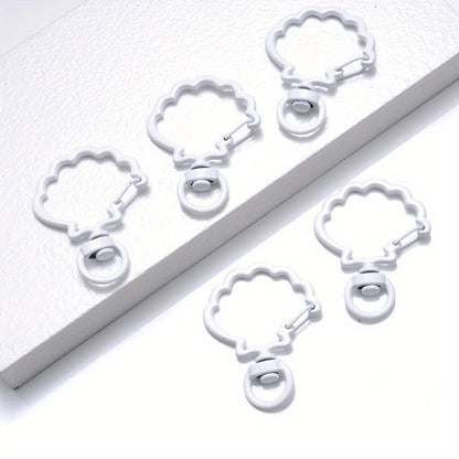 Shell Shape Lobster Clasp Hooks