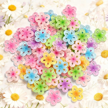 Gradient Flower Beads