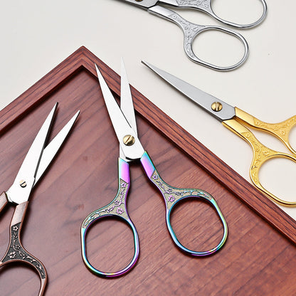 Vintage Plum Zinc Alloy Scissors