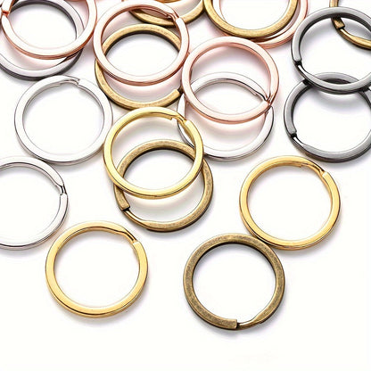 Flat Round Ring Keychain Buckles
