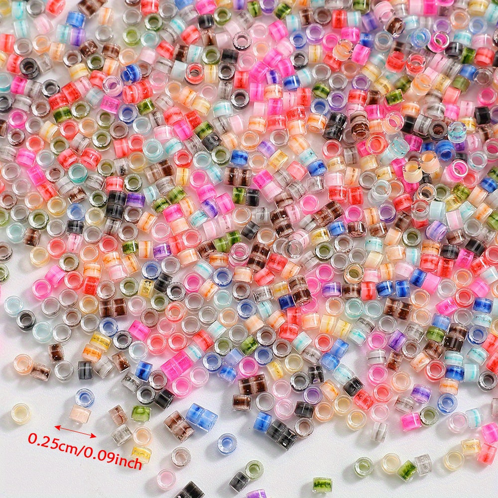 Clear 2.5 mm Glass Beads