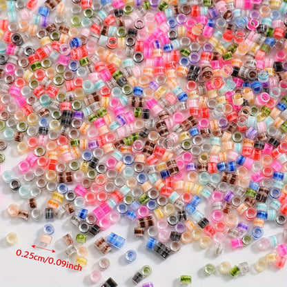 Clear 2.5 mm Glass Beads