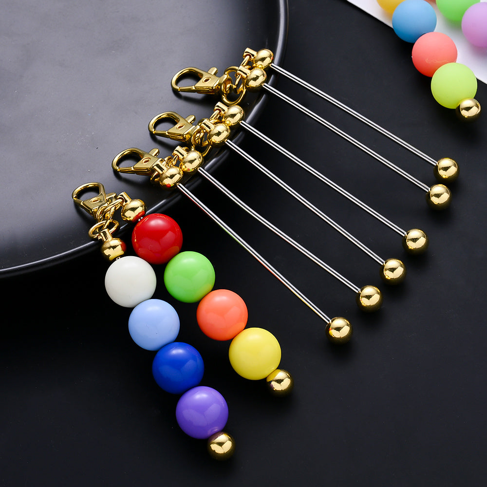Beaded Keychain Straps with Lobster Clasps
