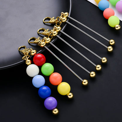 Beaded Keychain Straps with Lobster Clasps