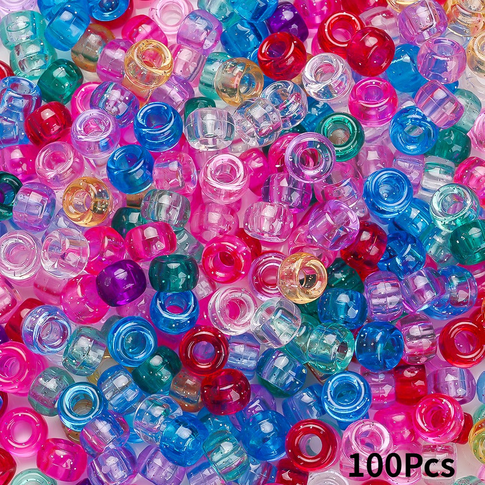 Mixed Heart Butterfly Acrylic Beads