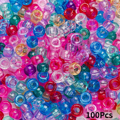 Mixed Heart Butterfly Acrylic Beads