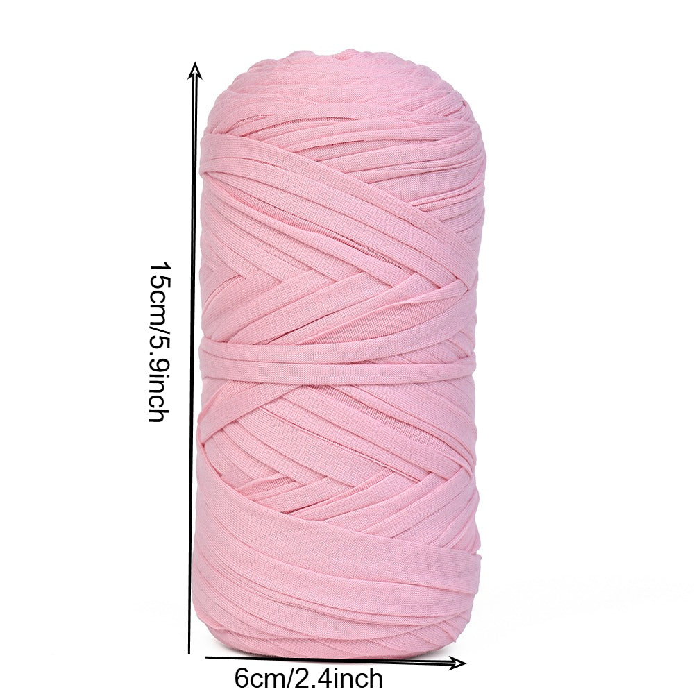 2 Rolls Multicolor Polyester T-Shirt Yarn