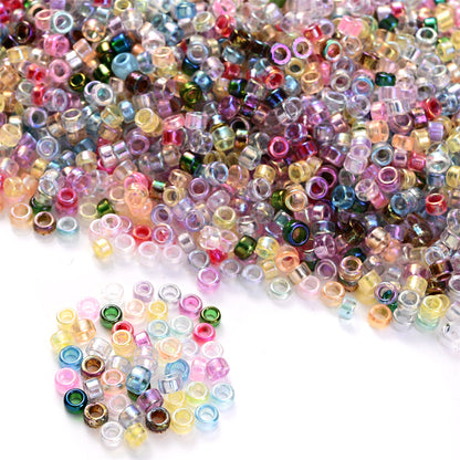 2000PCS 3mm Clear Czech Glass Seed Beads