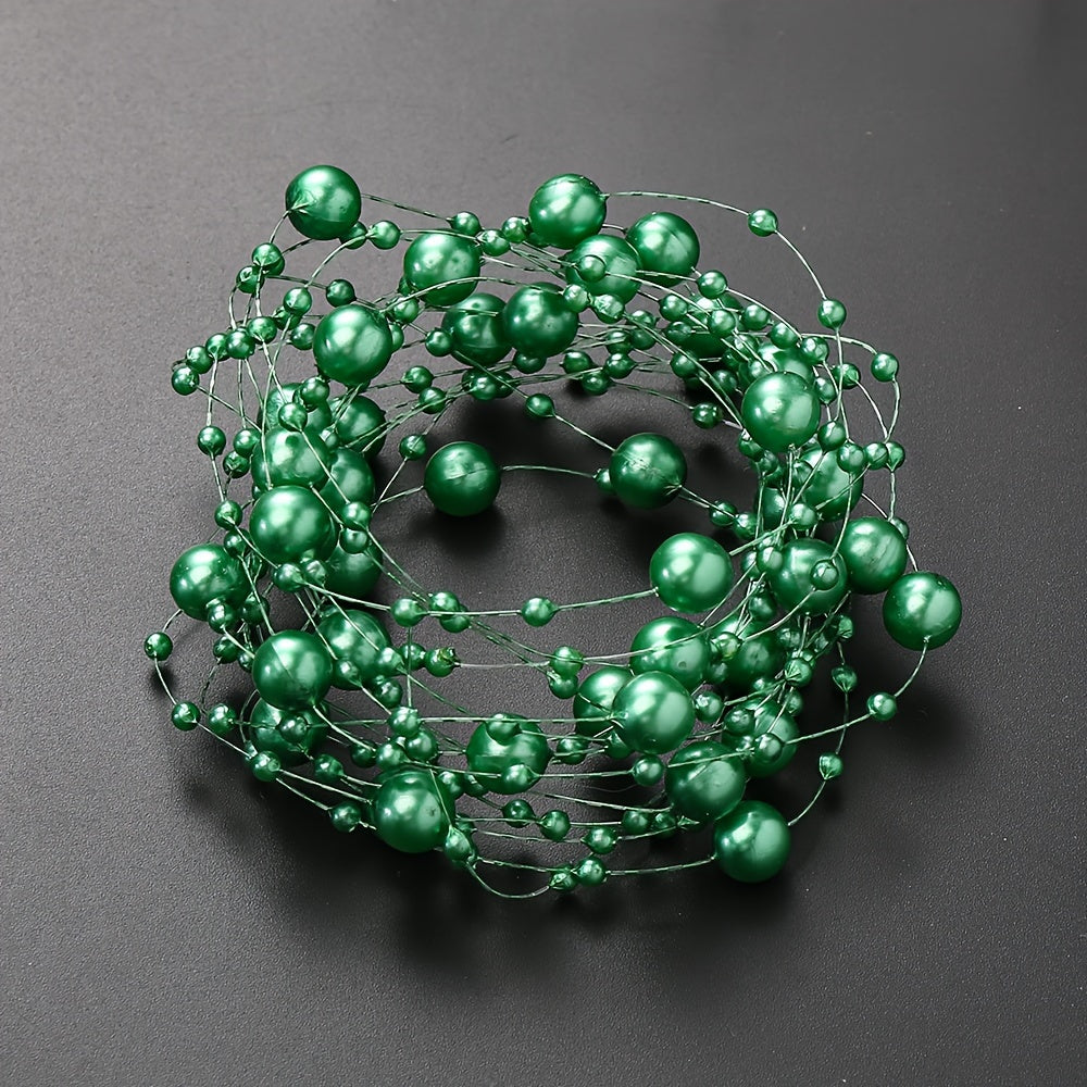 118.11 Inch Acrylic Round Bead Chain
