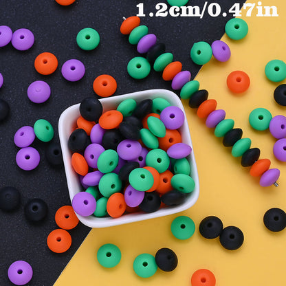 80pcs Silicone Abacus Beads Set