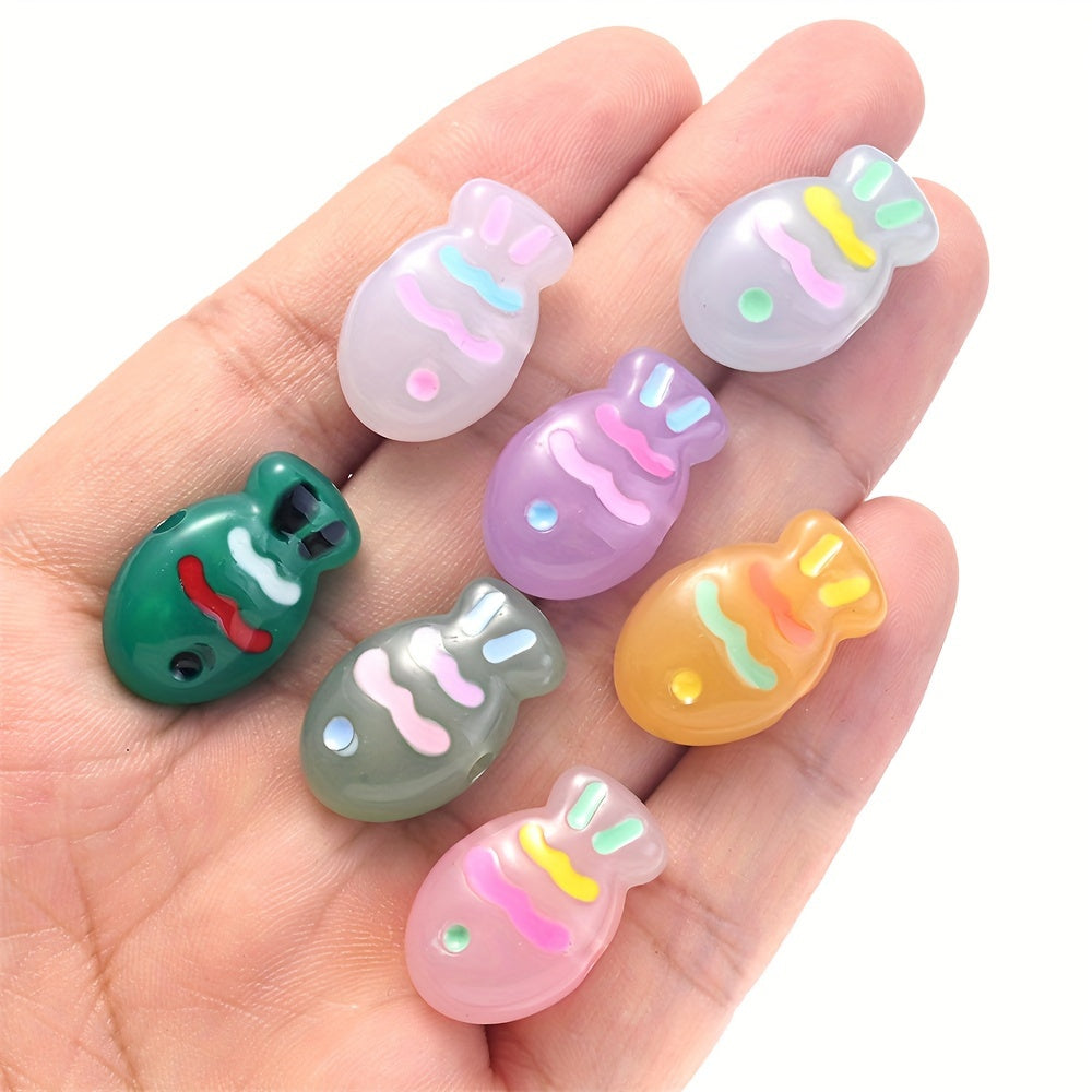 Luminous Fish Acrylic Beads