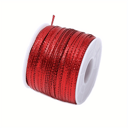 100 m/Roll 3 mm Christmas Ribbon Cord