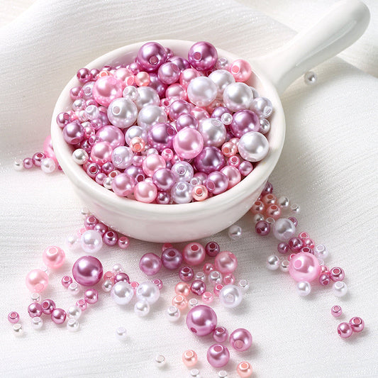 Colorful ABS Imitation Pearl Beads