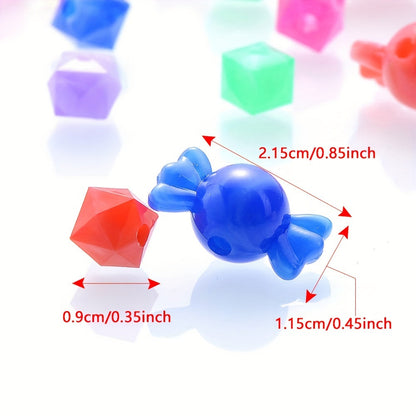Polygonal Acrylic Beads
