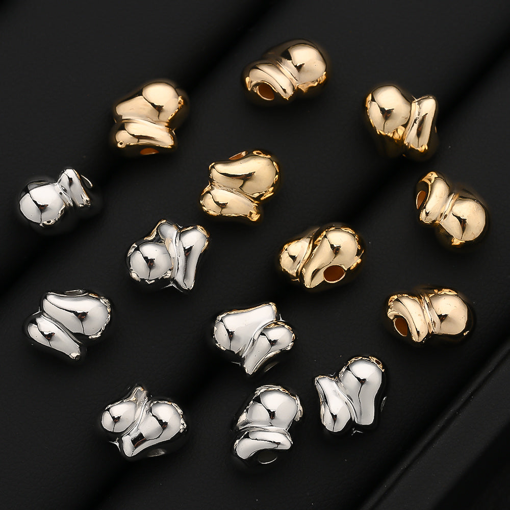Irregular CCB Spacer Beads