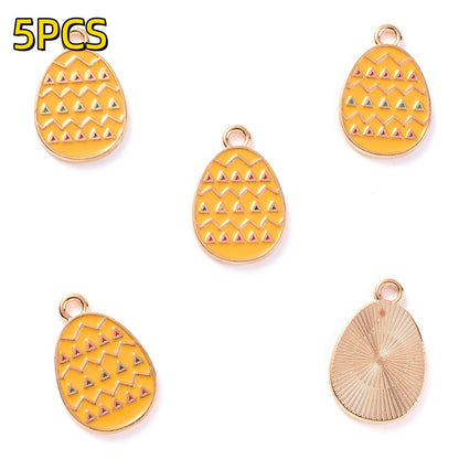 Easter Egg Alloy Pendants
