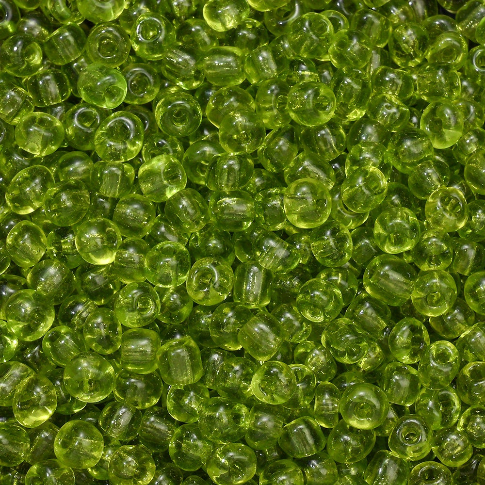 210PCS 4mm Clear Round Glass Spacer Beads