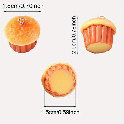 Cake Resin Pendants