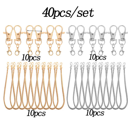 Beadable Keychain Set