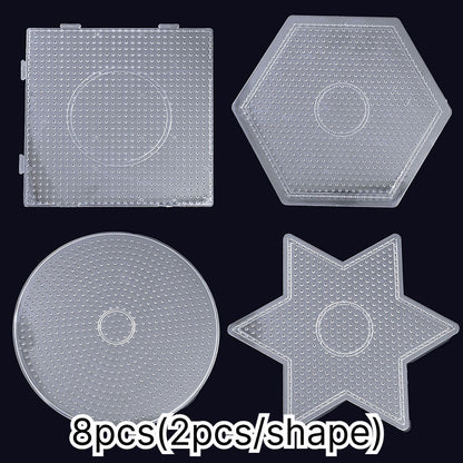4-Pin Transparent Plastic Bead Board
