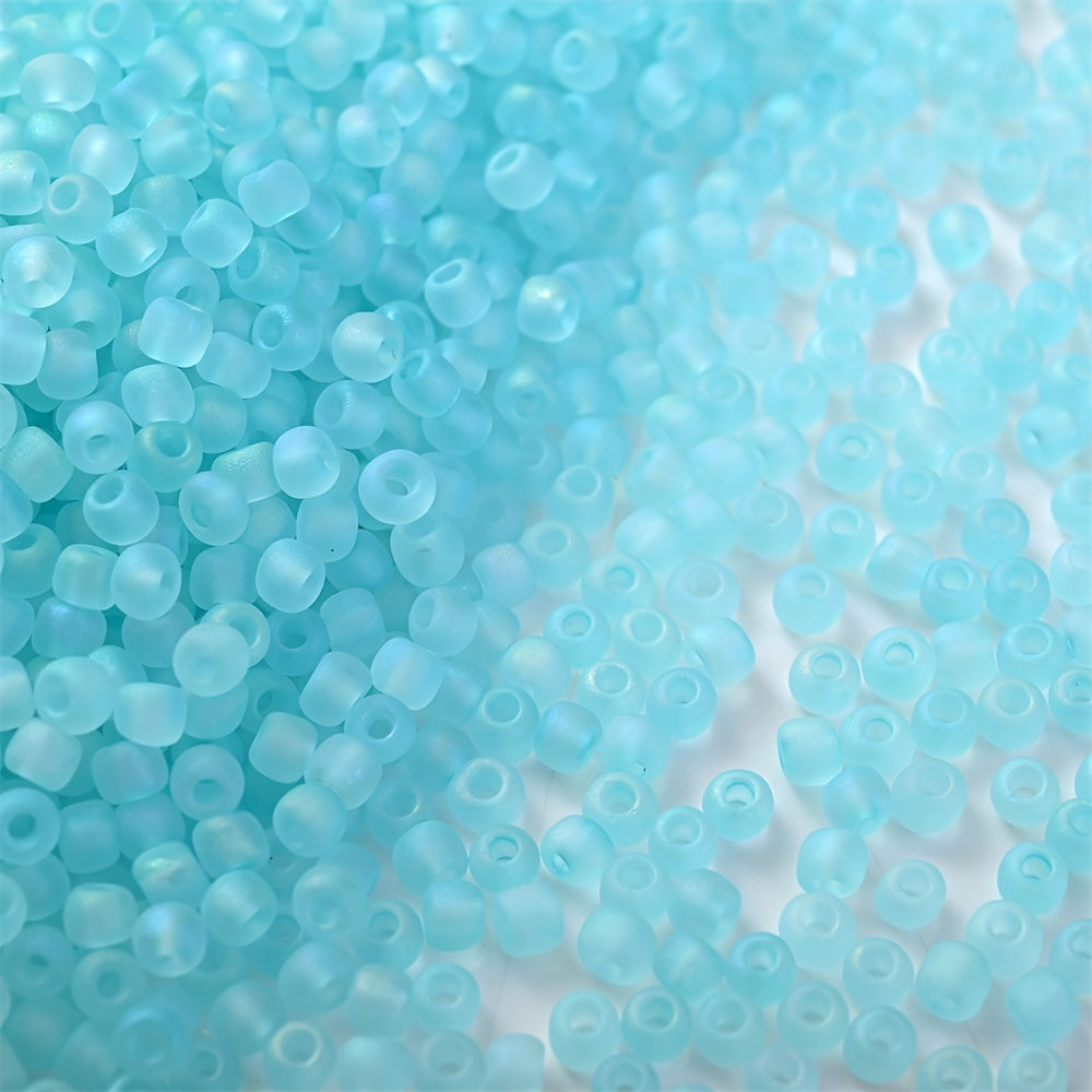 Colorful Frosted Seed Beads
