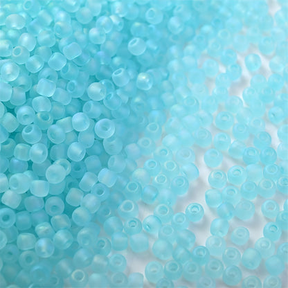 Colorful Frosted Seed Beads