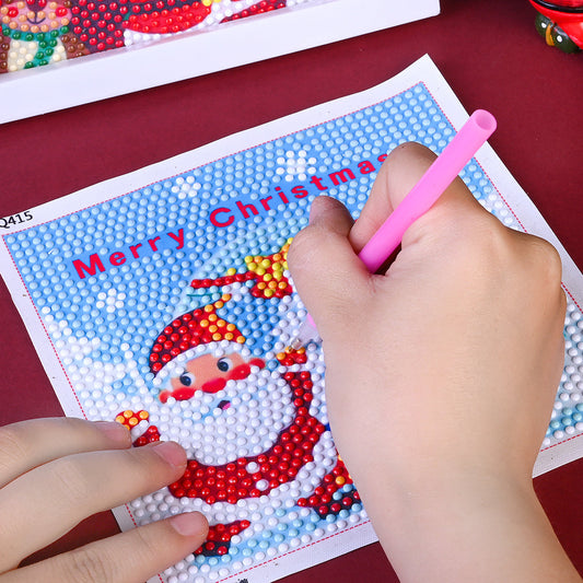Diamond Art Christmas Ornament Kit