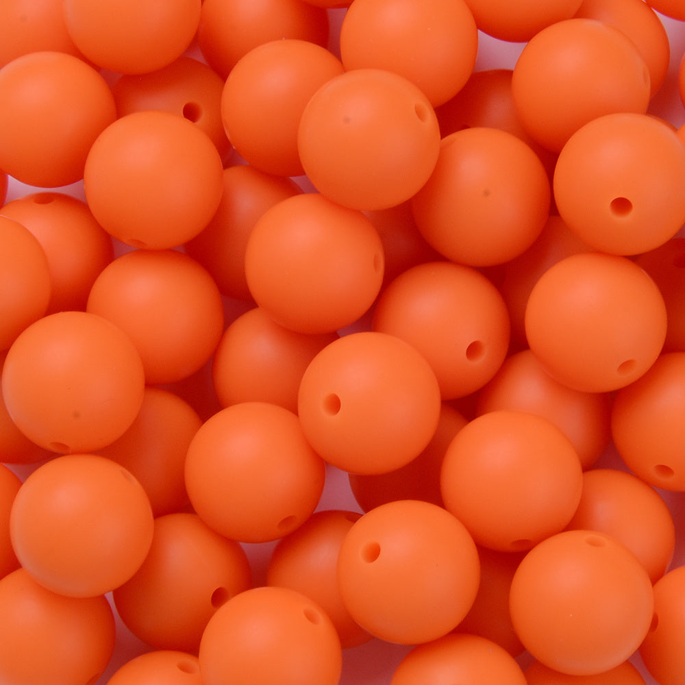 12 mm Round Silicone Beads