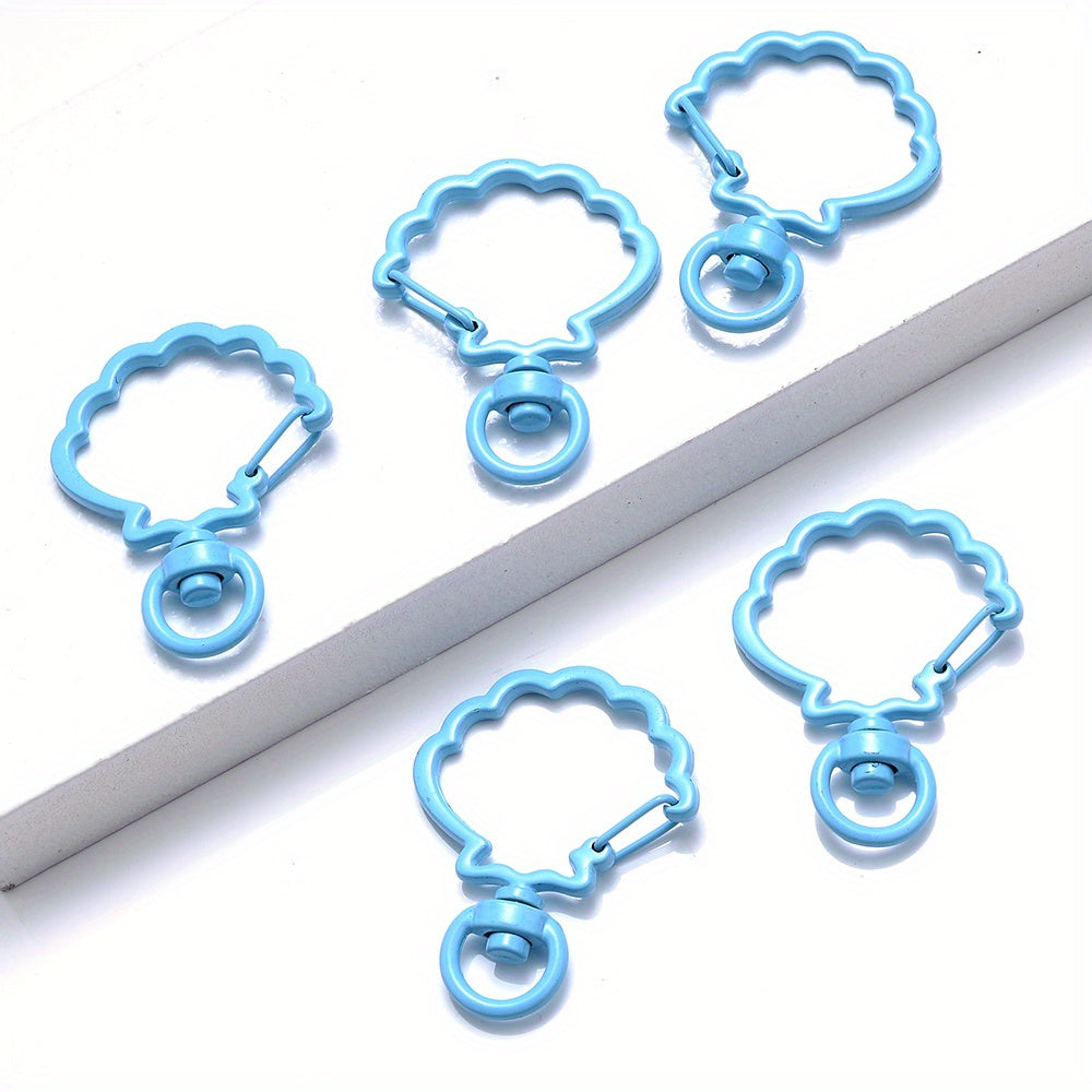 Shell Shape Lobster Clasp Hooks