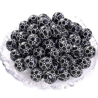 50pcs 39 Styles Mixed Sports Ball Beads