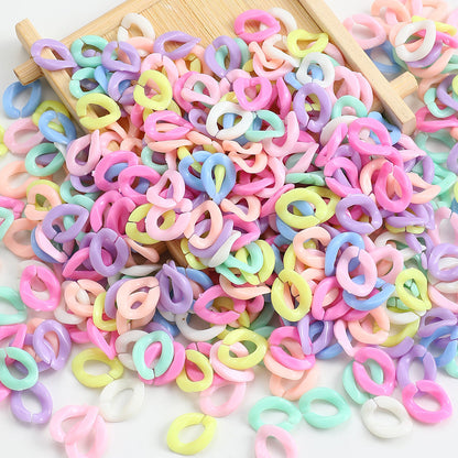 Solid Color Acrylic Chain Clasps