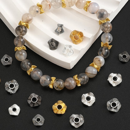 Wave Alloy Beads