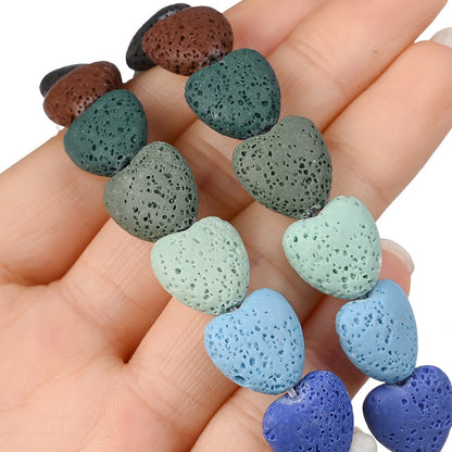 Heart-Shaped Stone Bead