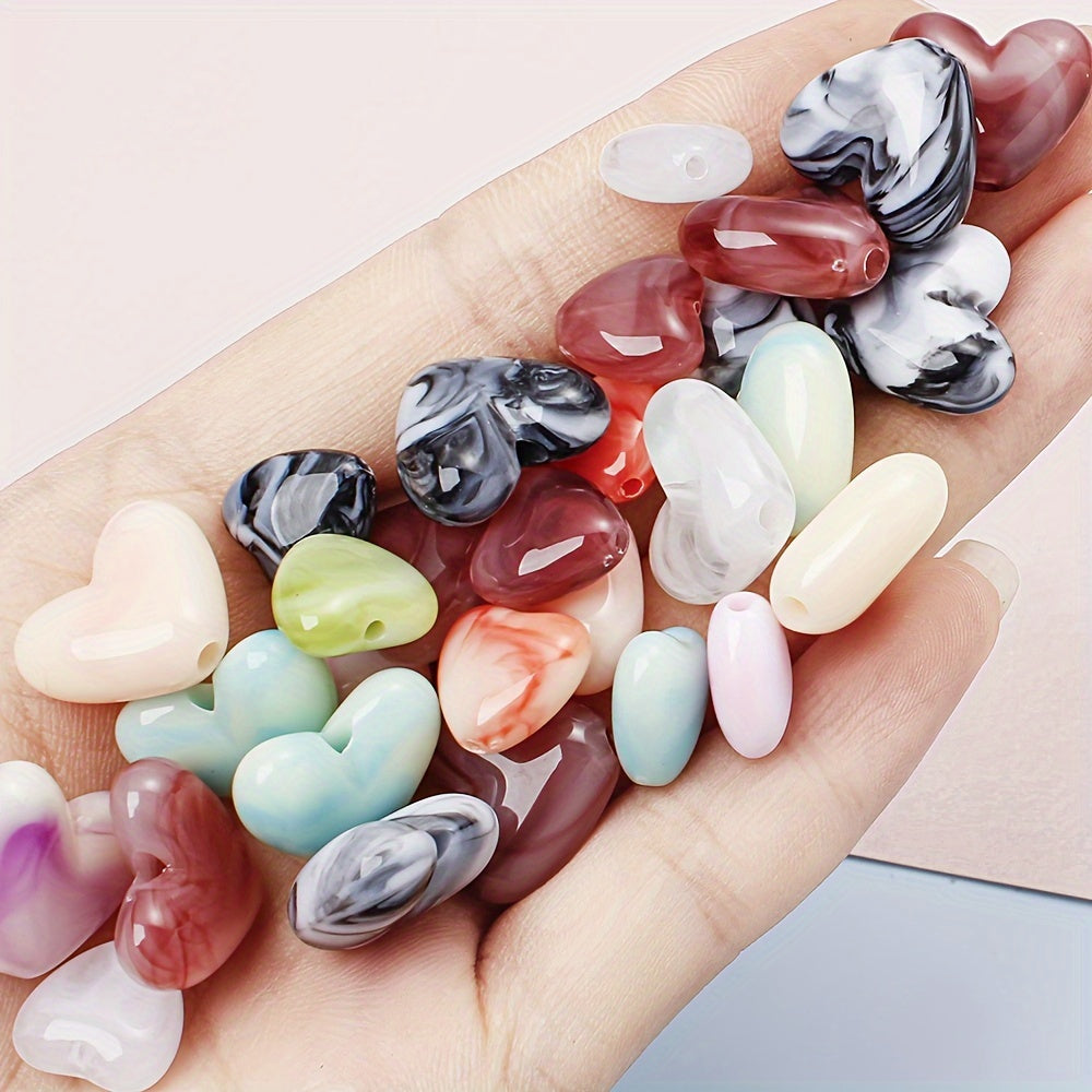 Love Acrylic Beads