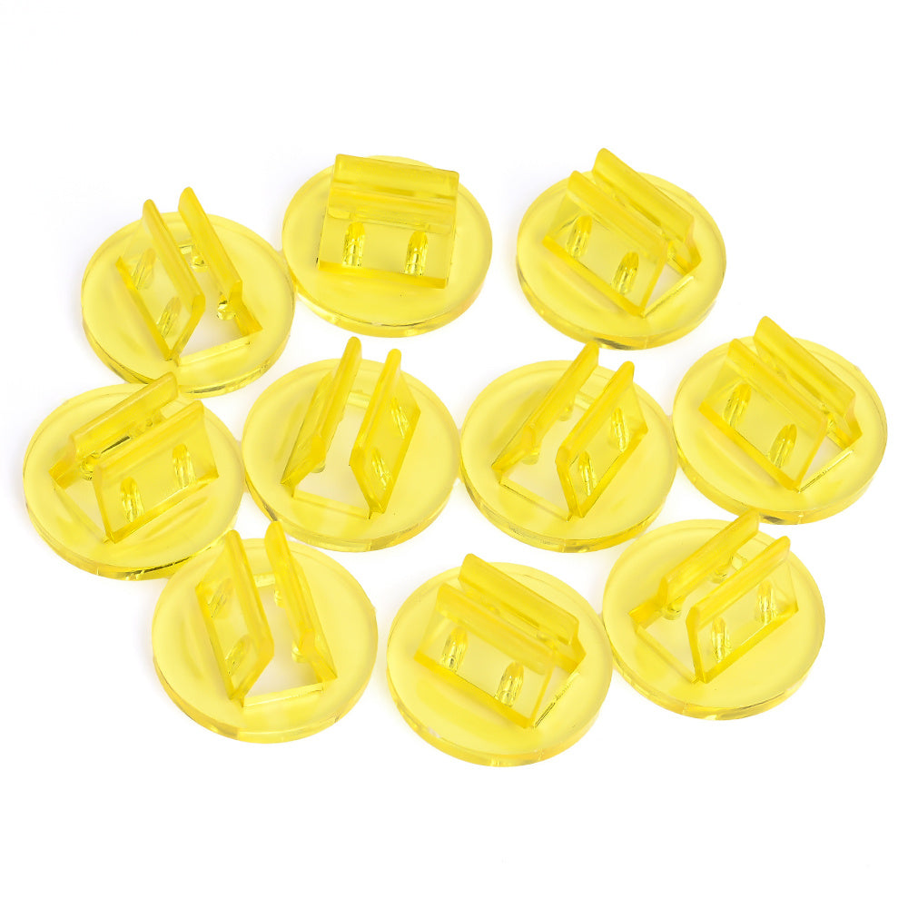 11x20 mm Clear Card Holder Clips