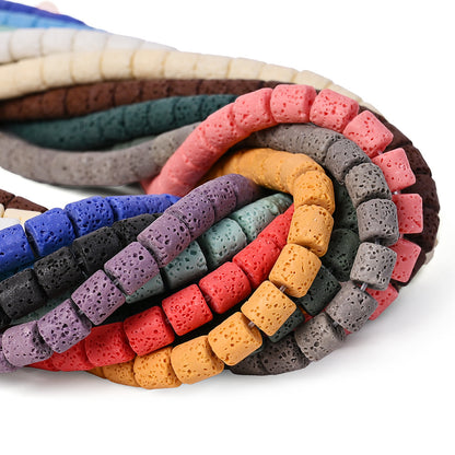 7/8mm Colorful Bohemian Round Cabochon Beads